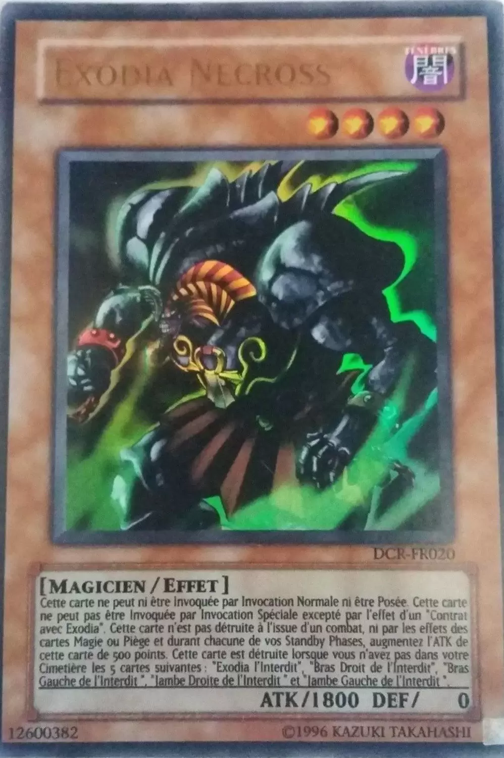 La Crise des Ténèbres DCR - Exodia Necross