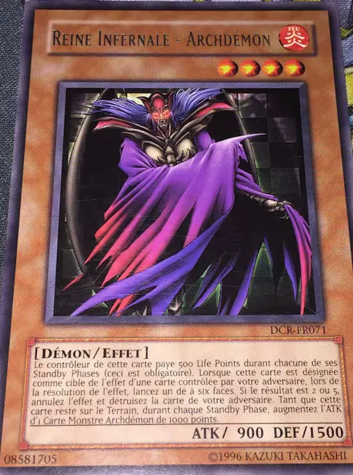 La Crise des Ténèbres DCR - Reine Infernale - Archdémon