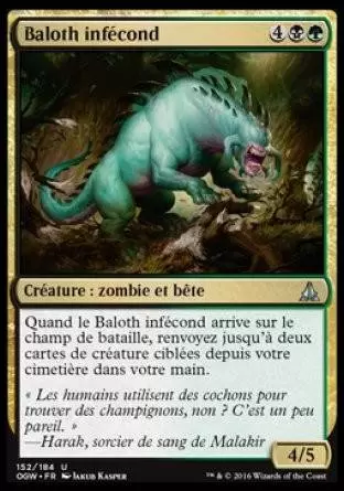 Le Serment des Sentinelles - Baloth infécond