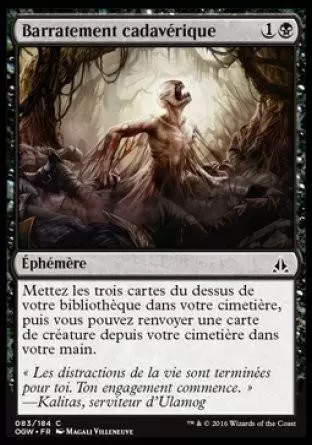 Le Serment des Sentinelles - Barratement cadavérique
