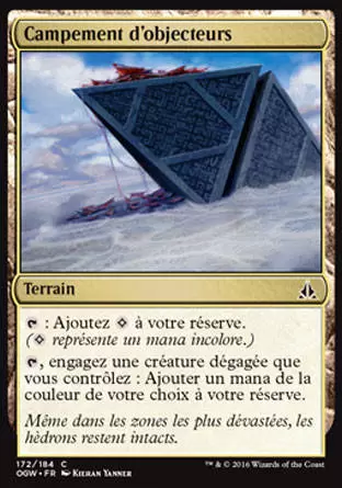 Le Serment des Sentinelles - Campement d\'objecteurs