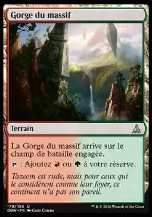 Le Serment des Sentinelles - Gorge du massif