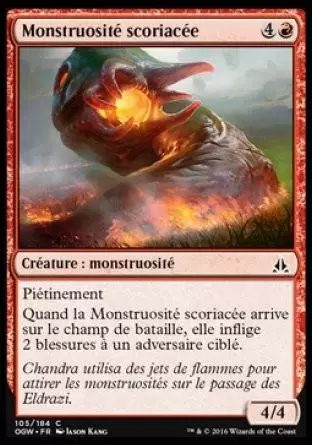 Le Serment des Sentinelles - Monstruosité scoriacée