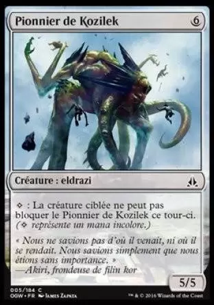 Le Serment des Sentinelles - Pionnier de Kozilek