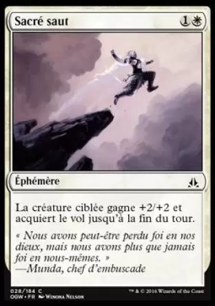 Le Serment des Sentinelles - Sacré saut