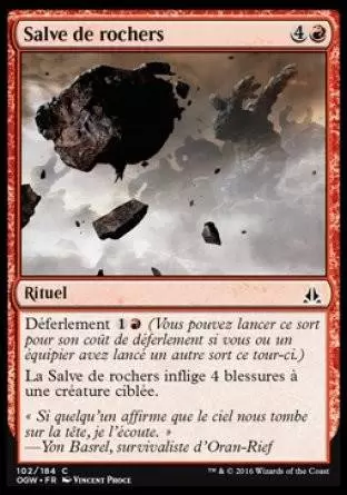Le Serment des Sentinelles - Salve de rochers