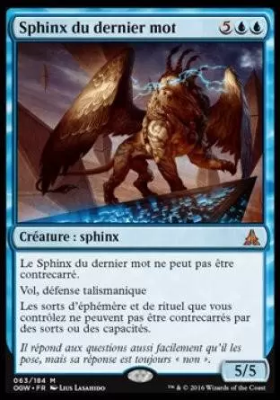Le Serment des Sentinelles - Sphinx du dernier mot