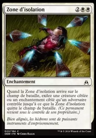 Le Serment des Sentinelles - Zone d\'isolation