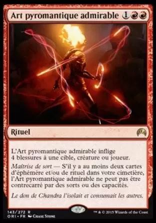 Magic Origines - Art pyromantique admirable