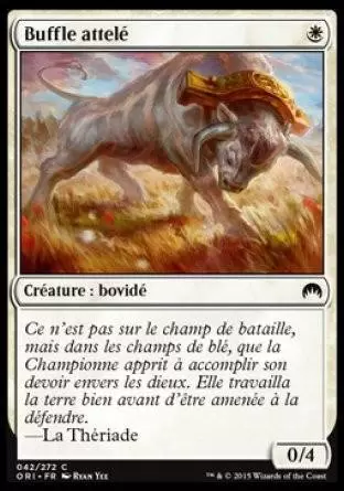 Magic Origines - Buffle attelé