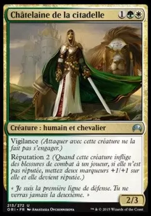 Magic Origines - Châtelaine de la citadelle