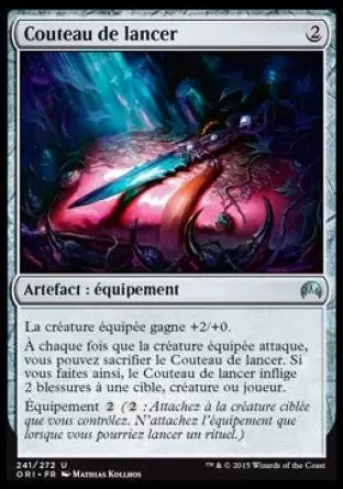 Magic Origines - Couteau de lancer