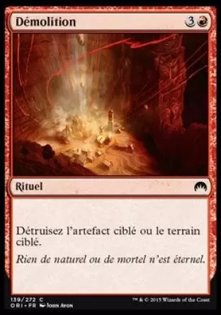Magic Origines - Démolition