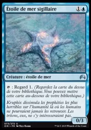 Magic Origines - Étoile de mer sigillaire