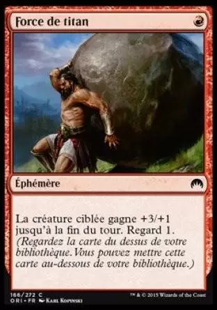 Magic Origines - Force de titan