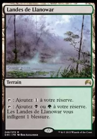 Magic Origines - Landes de Llanowar