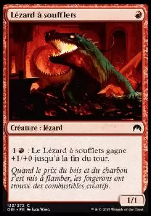 Magic Origines - Lézard à soufflets