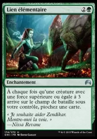 Magic Origines - Lien élémentaire
