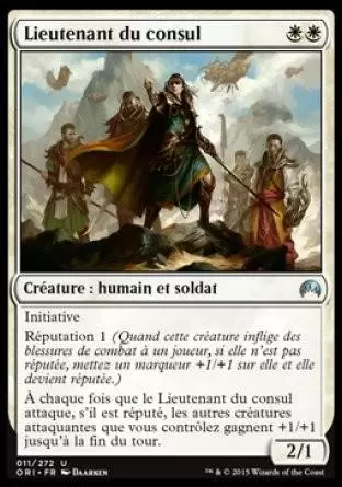 Magic Origines - Lieutenant du consul