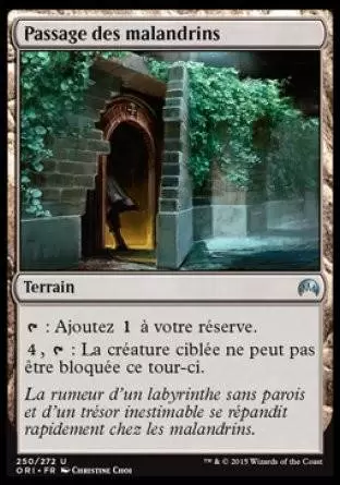Magic Origines - Passage des malandrins