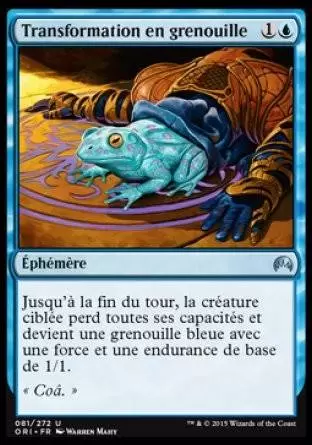Magic Origines - Transformation en grenouille