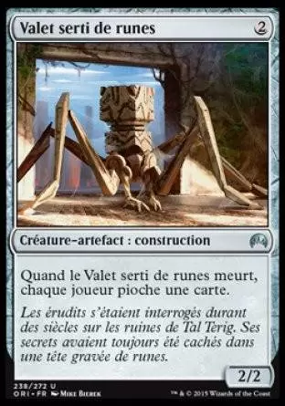 Magic Origines - Valet serti de runes