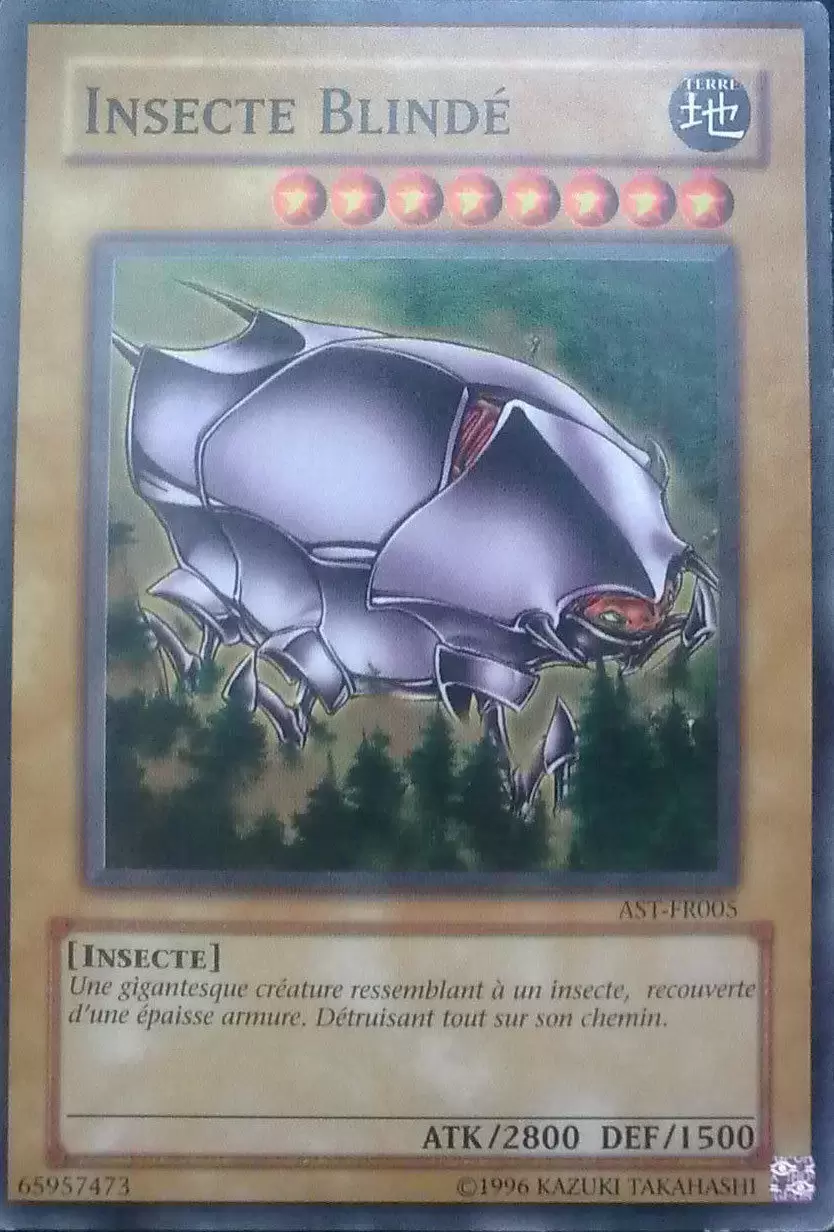 Sanctuaire Ancestral AST - Insecte Blindé