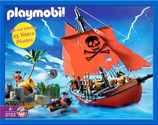 Pirate Ship: special edition 25 years Pirate Playmobil 3133