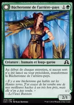Ténèbres sur Innistrad - Bûcheronne de l\'arrière-pays