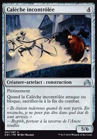 Ténèbres sur Innistrad - Calèche incontrôlée