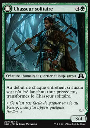 Ténèbres sur Innistrad - Chasseur solitaire