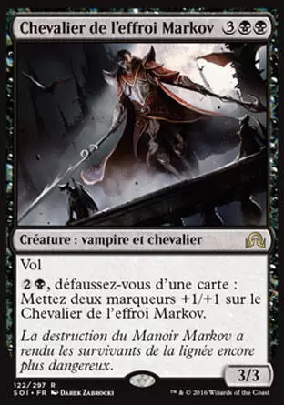 Ténèbres sur Innistrad - Chevalier de l\'effroi Markov