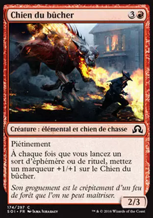 Ténèbres sur Innistrad - Chien du bûcher