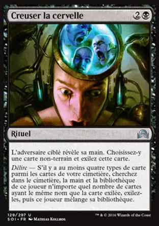 Ténèbres sur Innistrad - Creuser la cervelle
