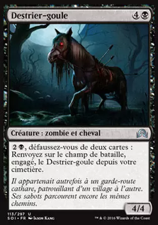 Ténèbres sur Innistrad - Destrier-goule