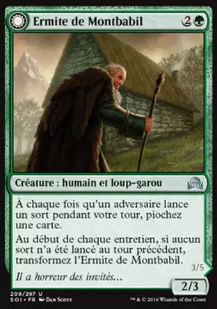 Ténèbres sur Innistrad - Ermite de Montbabil
