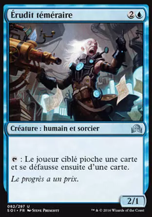 Ténèbres sur Innistrad - Érudit téméraire