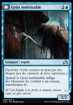 Ténèbres sur Innistrad - Geist indésirable