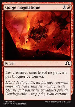 Ténèbres sur Innistrad - Gorge magmatique