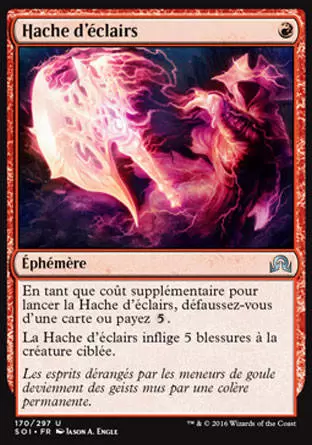 Ténèbres sur Innistrad - Hache d\'éclairs