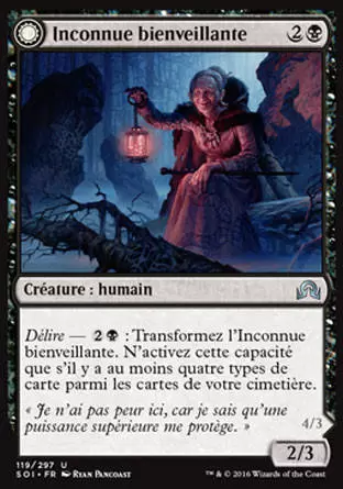 Ténèbres sur Innistrad - Inconnue bienveillante