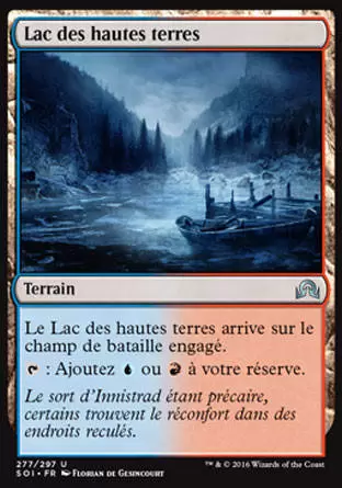 Ténèbres sur Innistrad - Lac des hautes terres