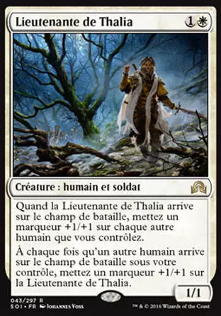 Ténèbres sur Innistrad - Lieutenante de Thalia