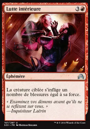 Ténèbres sur Innistrad - Lutte intérieure