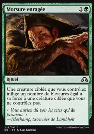 Ténèbres sur Innistrad - Morsure enragée
