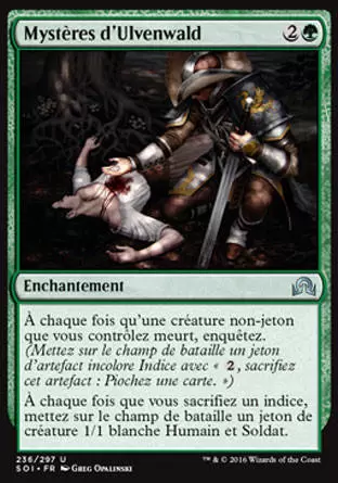 Ténèbres sur Innistrad - Mystères d\'Ulvenwald