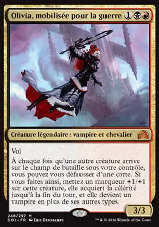 Ténèbres sur Innistrad - Olivia, mobilisée pour la guerre