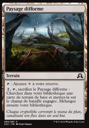 Ténèbres sur Innistrad - Paysage difforme