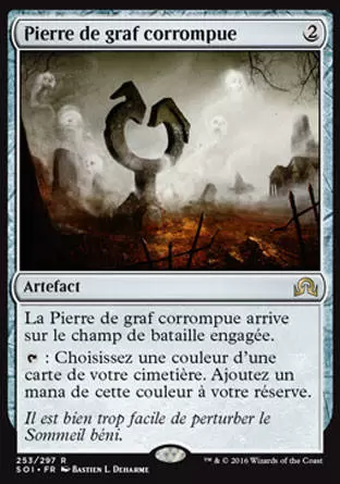 Ténèbres sur Innistrad - Pierre de graf corrompue