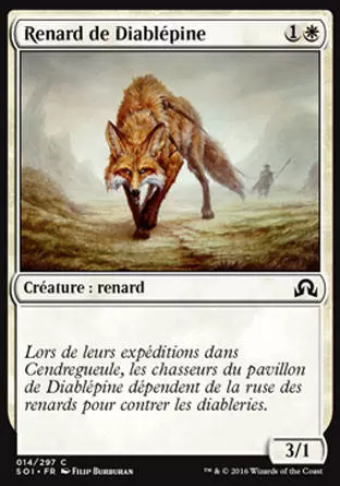 Ténèbres sur Innistrad - Renard de Diablépine
